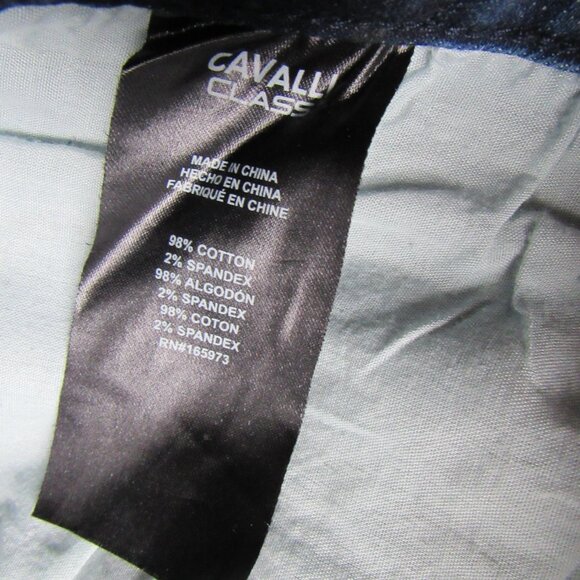 Cavalli Class Women Jeans,blue ,waist 30in, inseam 27.5in, rise high(10.5in) - Picture 5 of 7